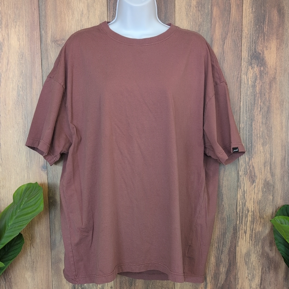 PINK Victoria's Secret Mauve Short Sleeve Tee O/S P398
